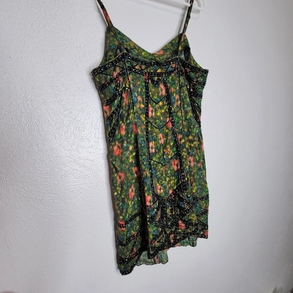 Free People Intimately Floral Sequin Dress Women's Size Extra Small - Picture 3 of 13